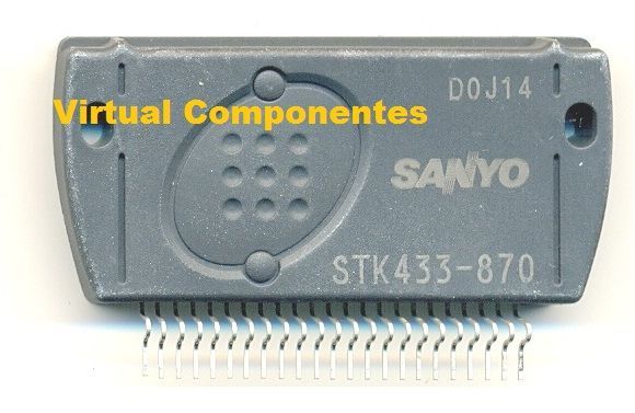 STK 433-870 Integrado Amplificador